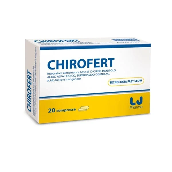 LJ PHARMA LJ PHARMA - Chirofert 20 Compresse - Integratore Alimentare