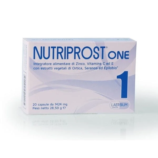 LAERBIUM PHARMA Nutriprost One 20 Capsule Da 1424 mg