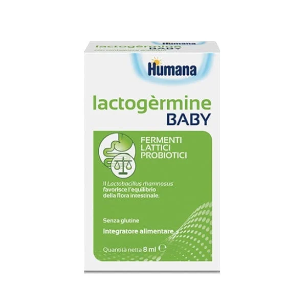 HUMANA Lactogermine Baby Integratore Alimentare In Gocce 7,5 ml