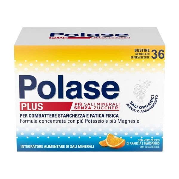 POLASE Plus Integratore 36 Bustine Gusto Arancia E Mandarino