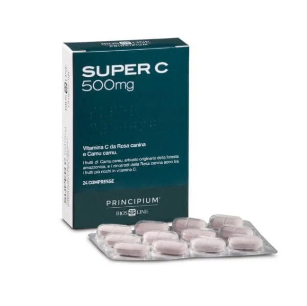BIOS LINE Principium Super C 500 mg 24 Compresse di Vitamina C