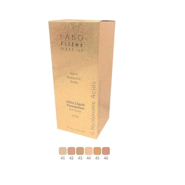 LABO FILLERINA Fondotinta Ultra Liquido 45 Honey SPF 25 30 ml