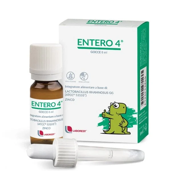 ENTERO 4 Integratore Alimentare Gocce 8 ml