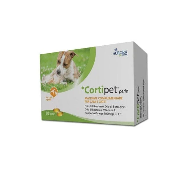 AURORA BIOFARMA Cortipet Perle Per Cani e Gatti 30 Perle