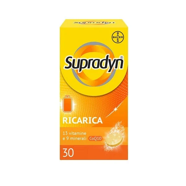 SUPRADYN Ricarica Integratore Multivitaminico e Minerali 30 Compresse Effervescenti