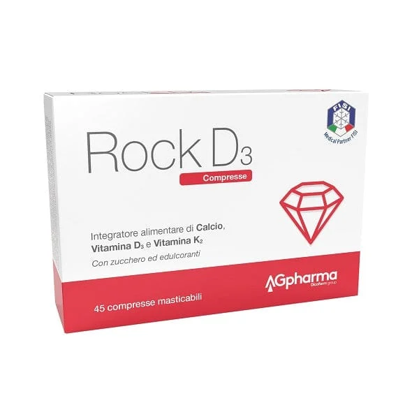 AG PHARMA Rock D3 45 Compresse Masticabili