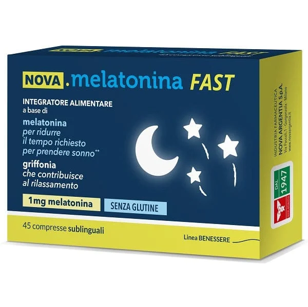 NOVA ARGENTIA Nova.melatonina Fast 45 Compresse Sublinguali