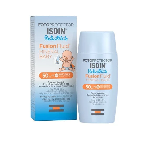ISDIN Fotoprotector Fusion Fluid Mineral Baby SPF50 50 ml