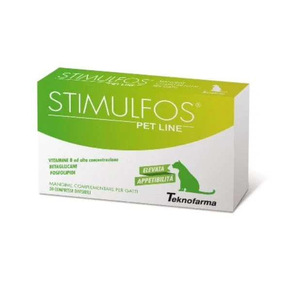 TEKNOFARMA Stimulfos Pet Line Gatto 30 Compresse