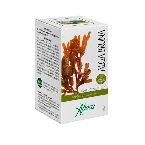 ABOCA Alga Bruna Concentrato Totale 50 Opercoli Da 500 mg