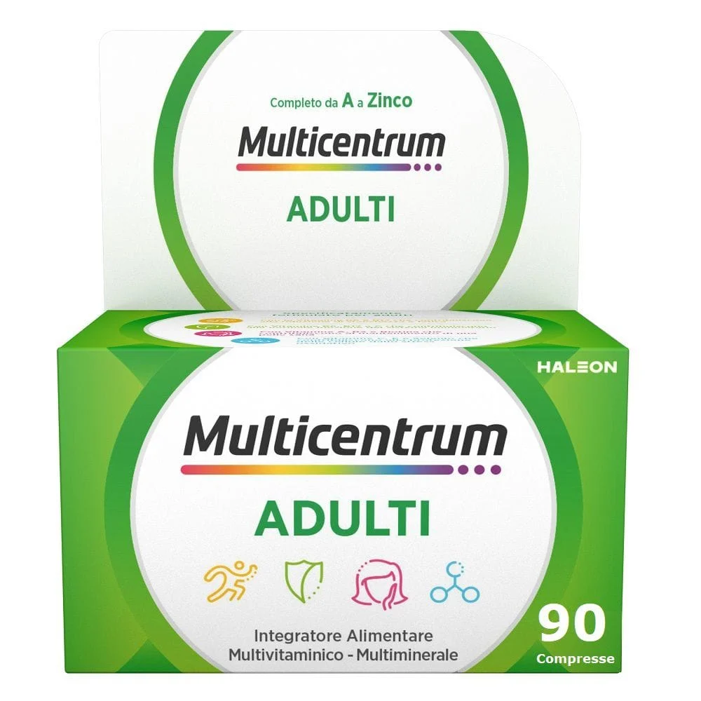 MULTICENTRUM Adulti Integratore 90 Compresse