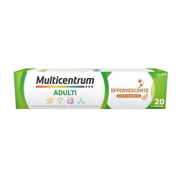 MULTICENTRUM Adulti Effervescente 20 Compresse