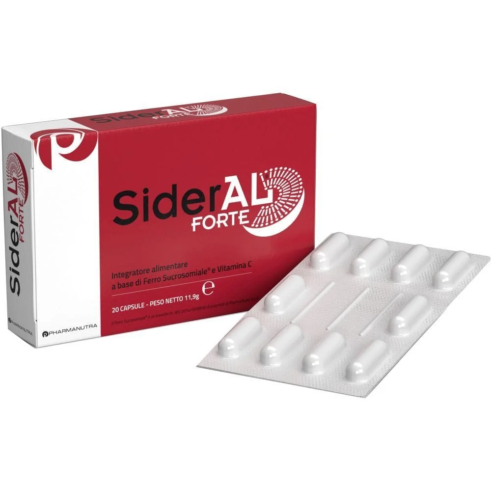 SIDERAL SIDERAL - Forte Integratore Alimentare 20 Capsule