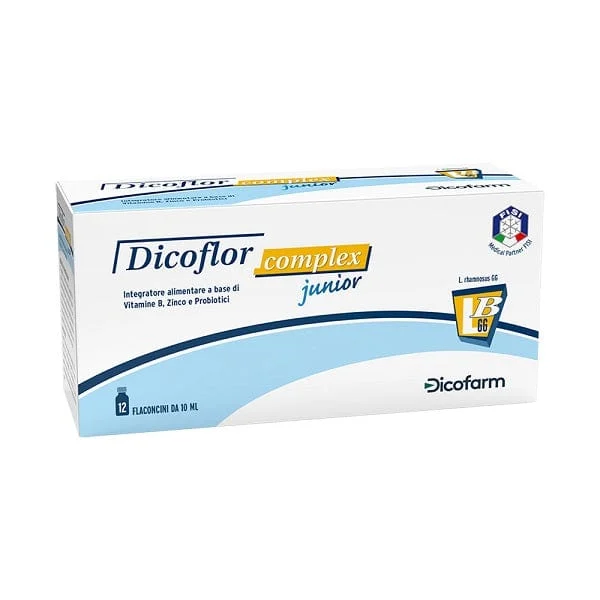 DICOFARM Dicoflor Complex Junior 12 Flaconcini Da 10 ml