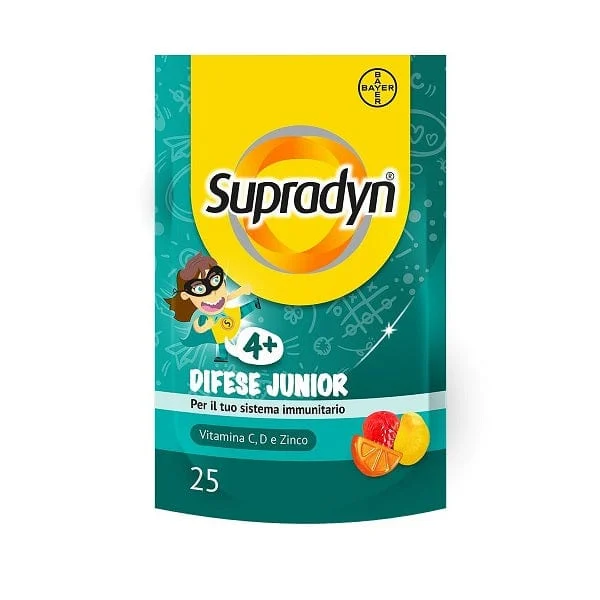 SUPRADYN Difese Junior Integratore Bambini 25 Caramelle Gommose