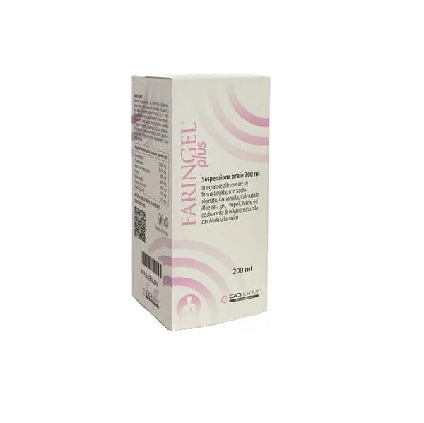 FARINGEL Plus Sospensione Orale Con Acido Ialuronico 200 ml