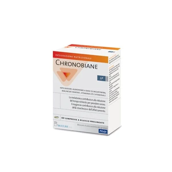 BIOCURE Chronobiane LP 60 Compresse Integratore alimentare a base di melatonina