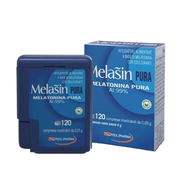 POOL PHARMA Melasin Pura 120 Compresse