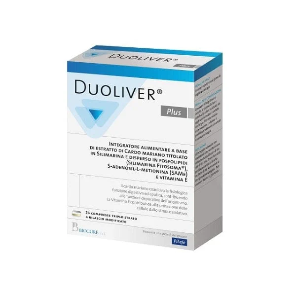 BIOCURE Duoliver Plus 24 Compresse