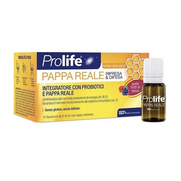 PROLIFE Pappa Reale Ripresa & Difesa 10 Flaconcini da 8 ml