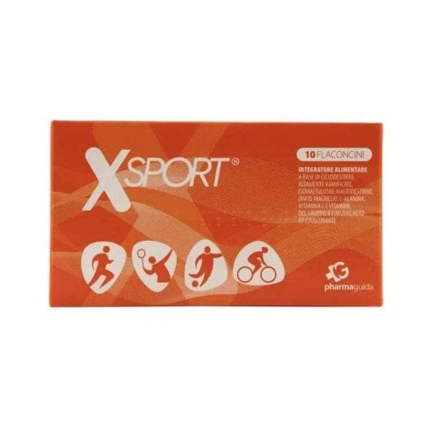 PHARMAGUIDA XSport 10 Flaconcini da 10 ml Integratore per Sportivi