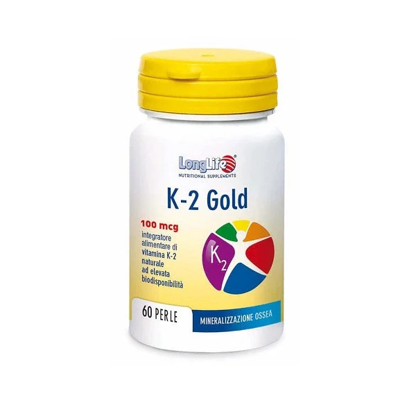 LONGLIFE K-2 Gold 100 mcg 60 Perle