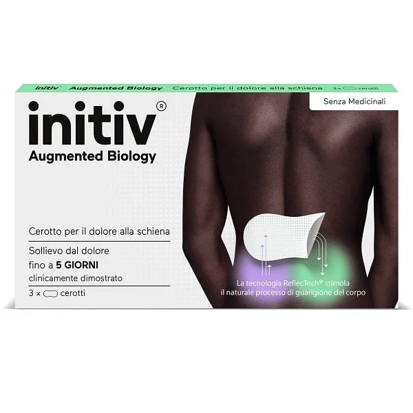 INITIV Cerotto 3 Pezzi Schiena Dolori Muscolari Da Lievi a Moderati Senza Medicinali