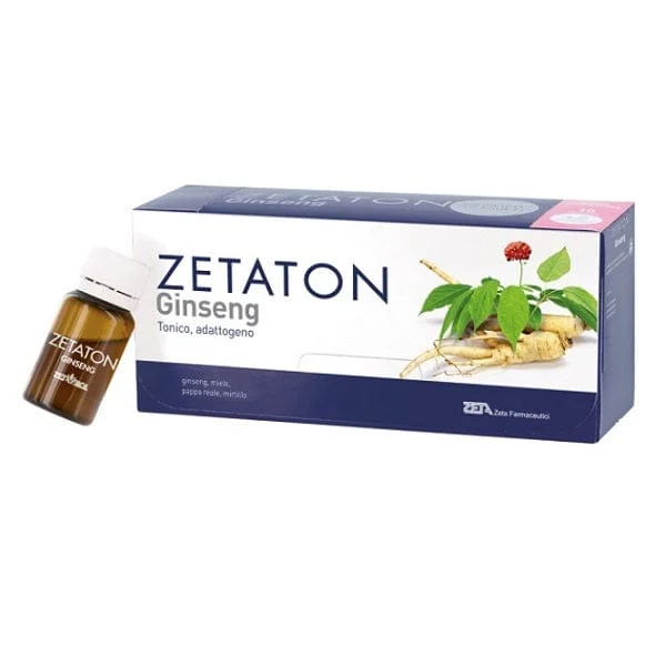 ZETA FARMACEUTICI Zetaton Ginseng 12 Flaconcini da 10 ml