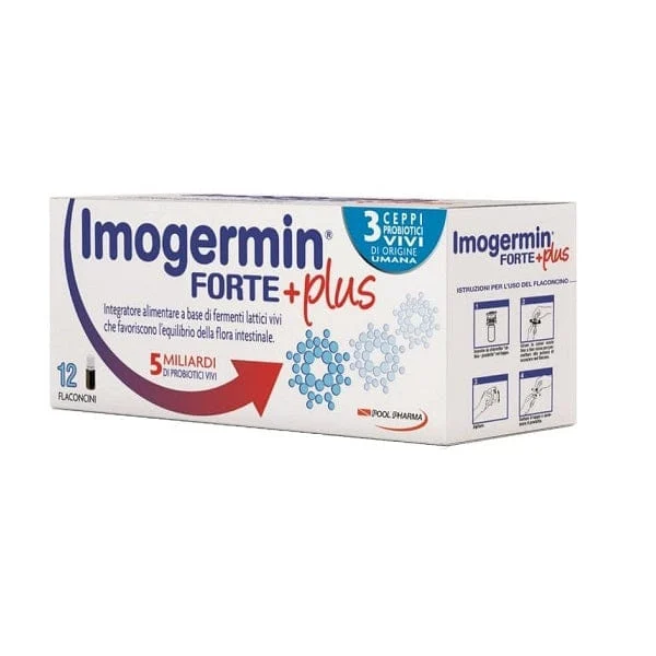 POOL PHARMA Imogermin Forte + Plus 12 Flaconi