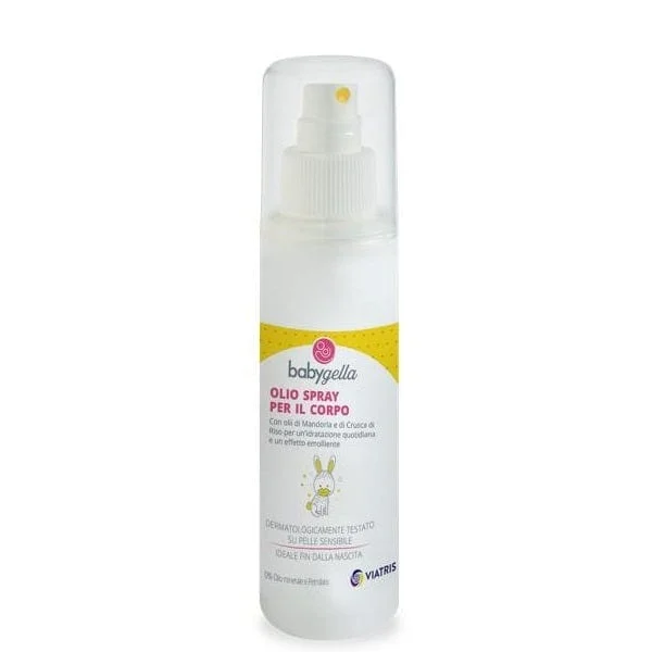 BABYGELLA Prebiotic Olio Spray Idratante Corpo 100 ml