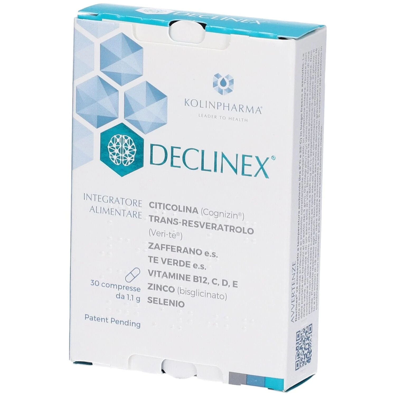 KOLINPHARMA Declinex 30 Compresse da 1,1 g