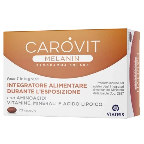 CAROVIT Melanin Programma Solare 20 Capsule