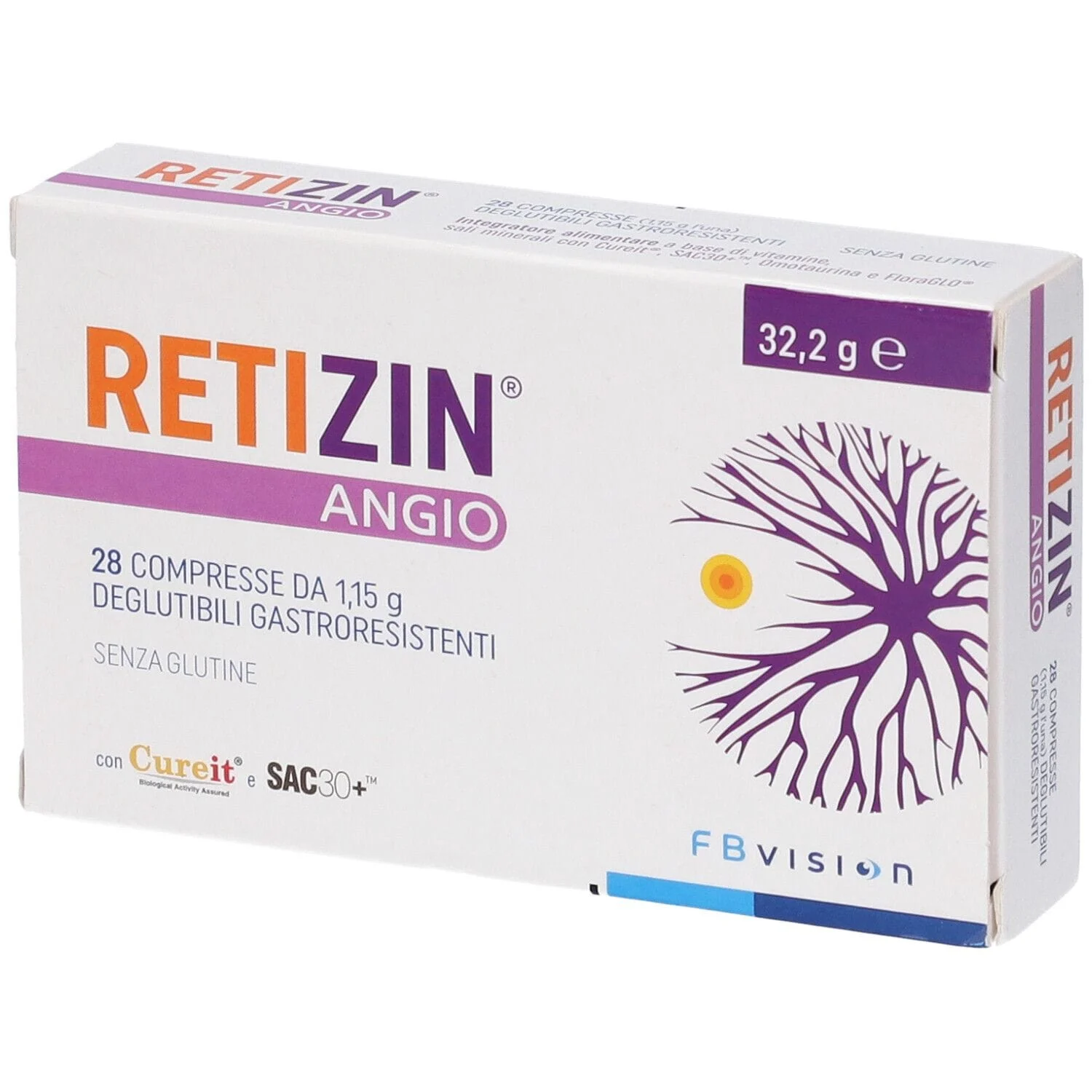 FB VISION RetiZin Angio 28 Compresse Gastroresistenti