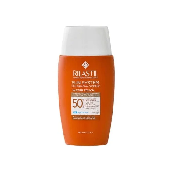 RILASTIL Sun System Water Touch SPF 50+ Fluido Colorato 50 ml
