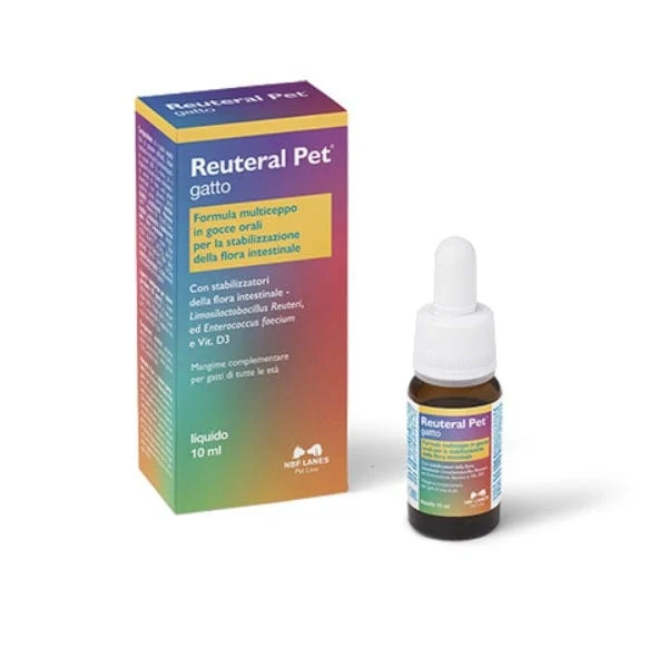 NBF LANES Reuteral Pet Gatto Gocce Flacone Da 10 ml