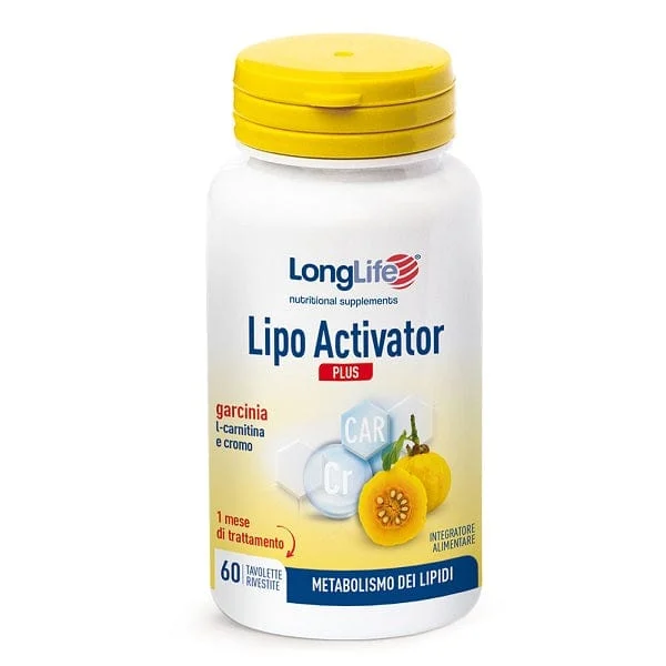 LONGLIFE Lipo Activator Plus 60 Tavolette