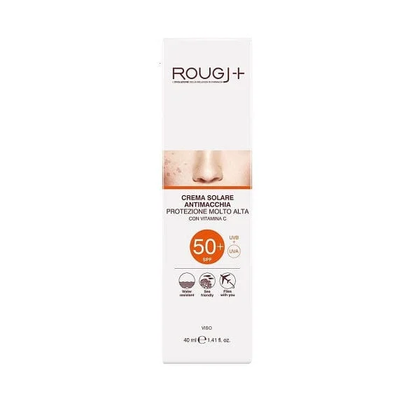 ROUGJ Solare SPF50+ Crema Viso Antimacchia 40 ml