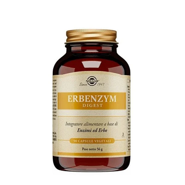 SOLGAR Erbenzym Digest 90 Capsule Vegetali