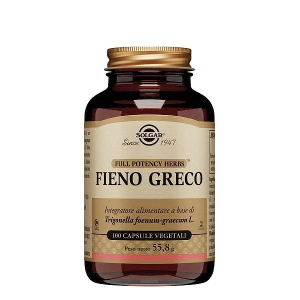 SOLGAR Fieno Greco 100 Capsule Vegetali