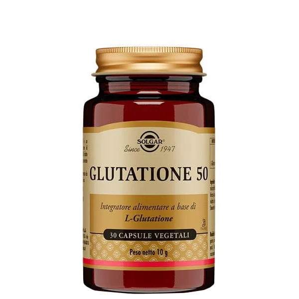 SOLGAR Glutatione 50 Bottiglia Da 30 Capsule Vegetali