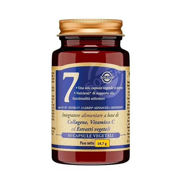 SOLGAR 7 Integratore Alimentare 30 Capsule Vegetali