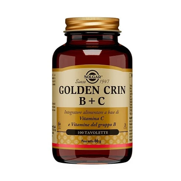 SOLGAR Golden Crin B + C 100 Tavolette