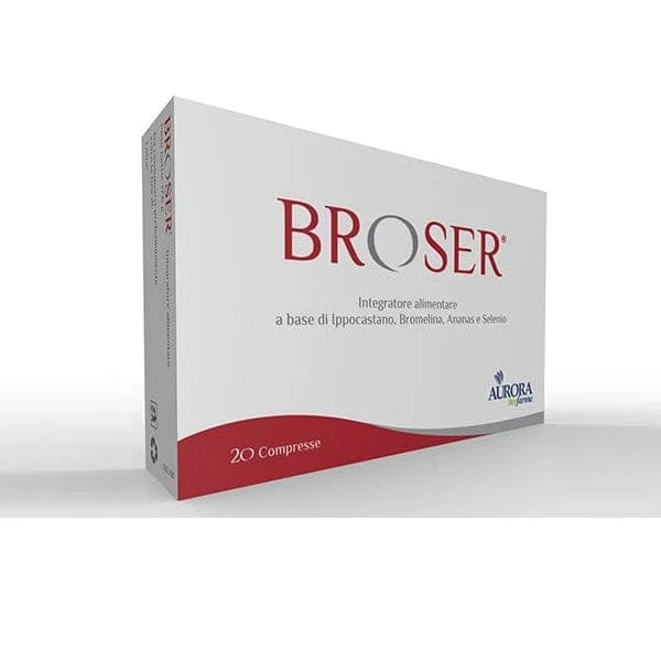 AURORA BIOFARMA Broser 20 Compresse