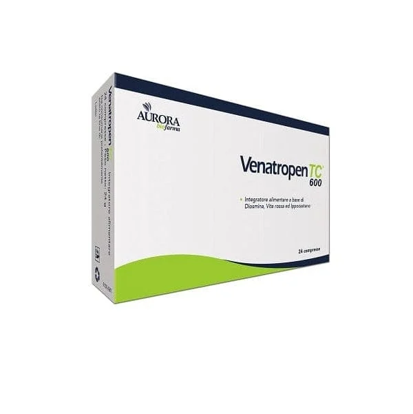 AURORA BIOFARMA Venatropen TC 600 Integratore 24 Compresse