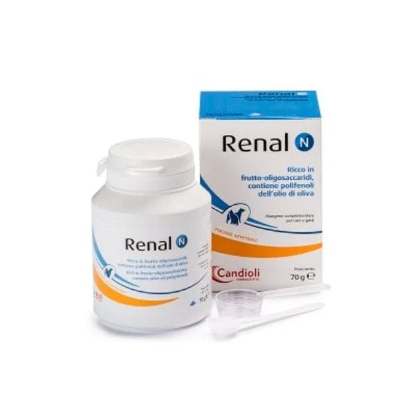 CANDIOLI Renal N Polvere Appetibile Cani Gatti 70 g