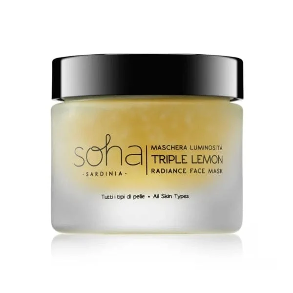 SOHA SARDINIA Maschera Luminosità Triple Lemon 50 ml