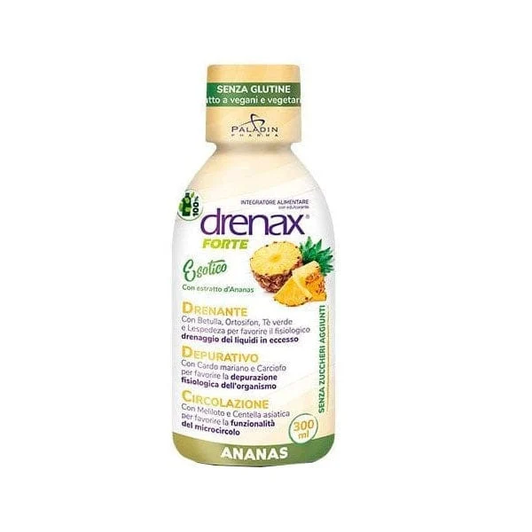 DRENAX FORTE Drenante Depurativo Circolazione Ananas 300 ml