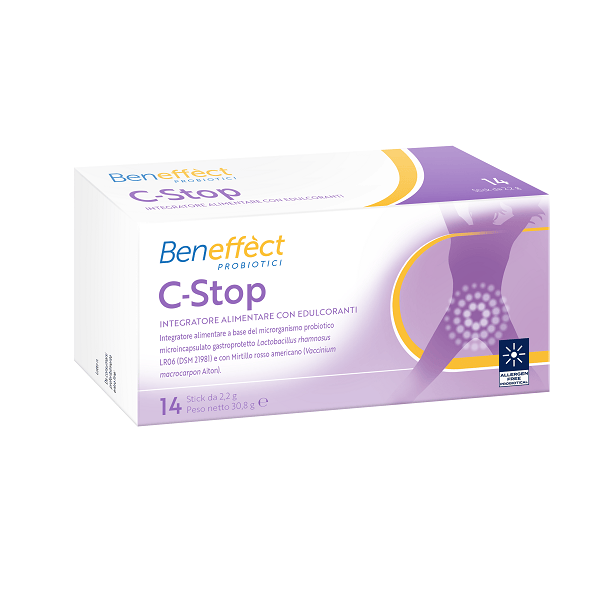 BENEFFECT C-Stop Integratore Alimentare 14 Stick