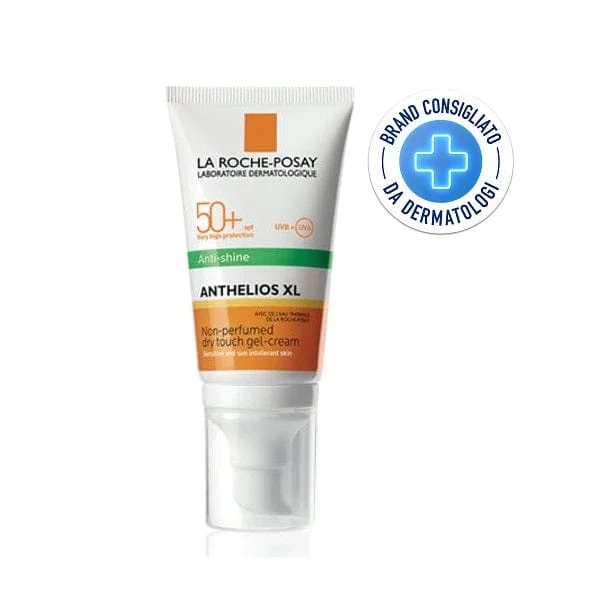 LA ROCHE-POSAY Anthelios XL Spf 50+ Gel Crema Tocco Secco Senza Profumo 50 ml Oil Control