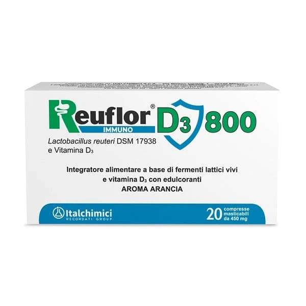 REUFLOR D3 800 Integratore 20 Compresse